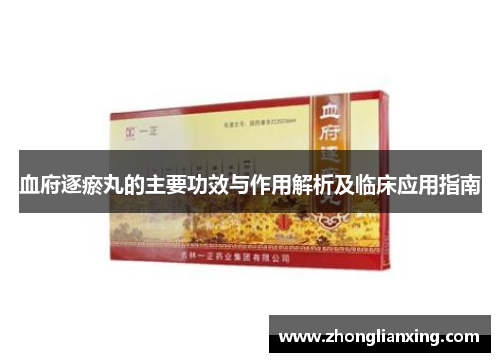 血府逐瘀丸的主要功效与作用解析及临床应用指南